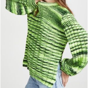Ganni Wool Melange Knit Sweater - New w/tags